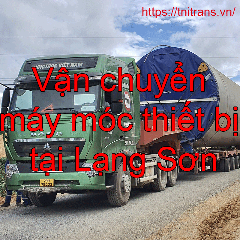 Van Chuyen May Moc Thiet Bi Tai Lang Son